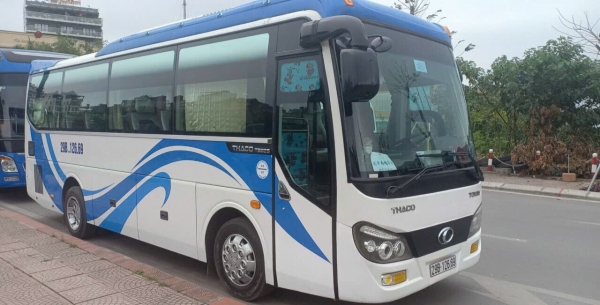Thuê xe 29 chỗ Thaco ở Hà Nội